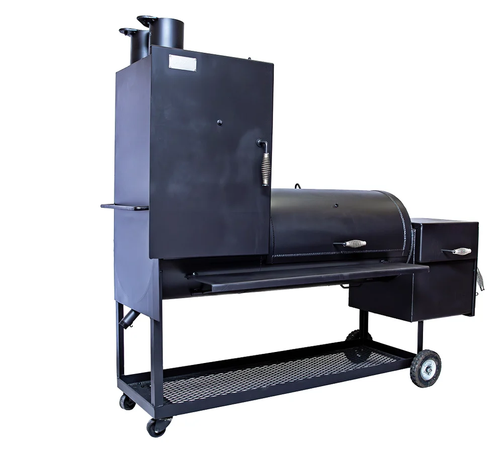 Old Country BBQ Pits - All-American Angus BBQ Smoker - Freight and Crating Included