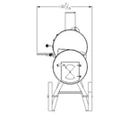 Old Country BBQ Pits - Pecos Offset BBQ Smoker - Freight and Crating Included