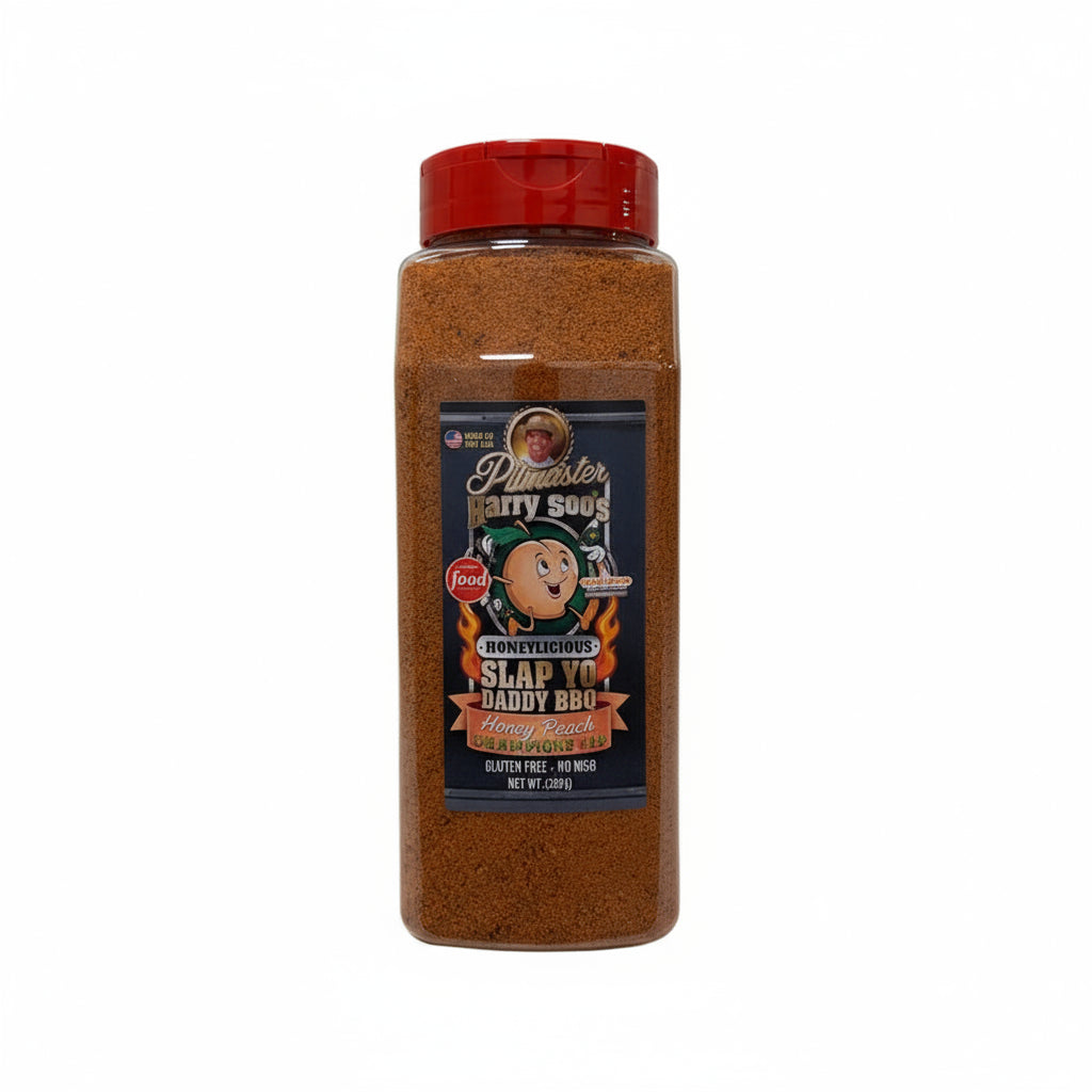 Slap Yo Daddy BBQ - Honeylicious Honey Peach Rub - 12 oz