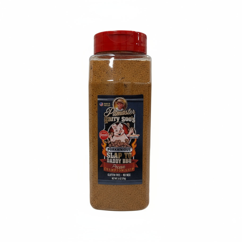 Slap Yo Daddy BBQ - Porkilicious Pecan Rub - 12 oz