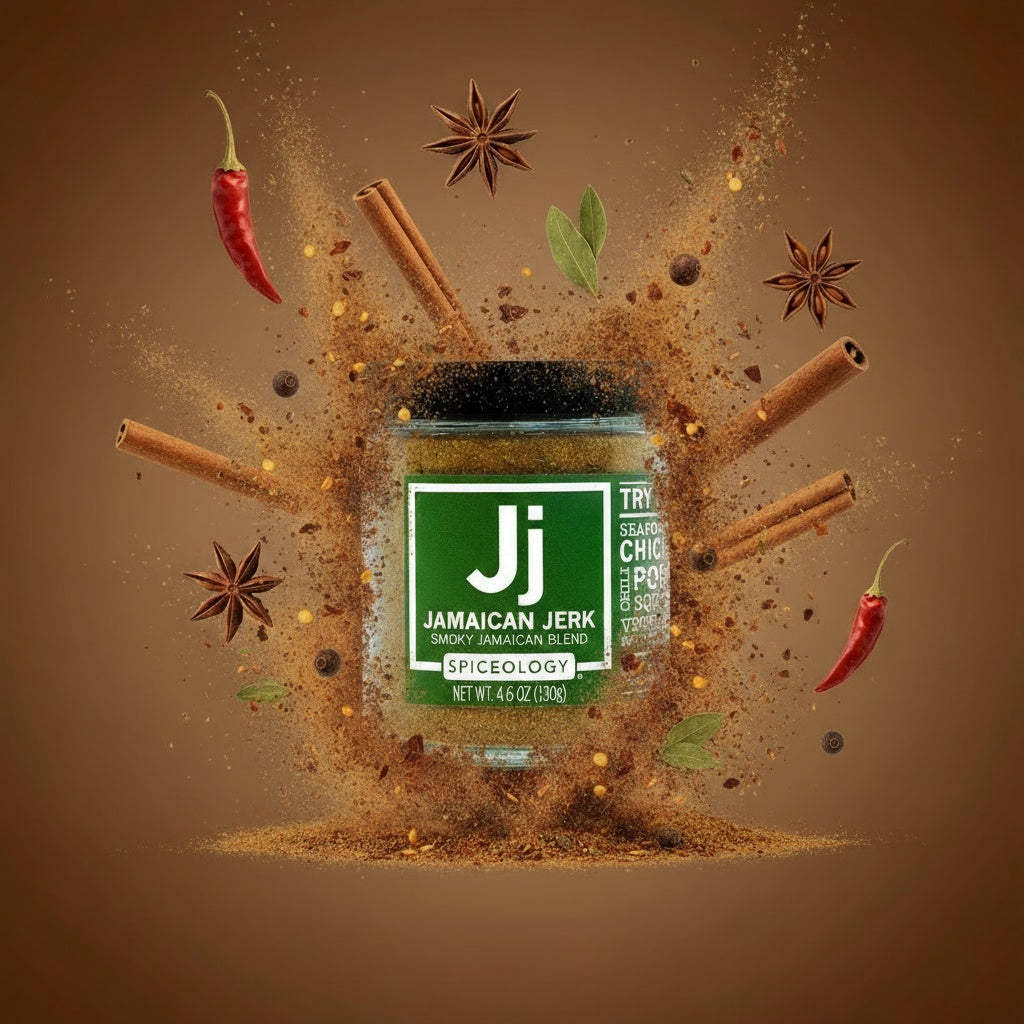 Spiceology - Jamaican Jerk Caribbean Seasoning - 4.6 oz