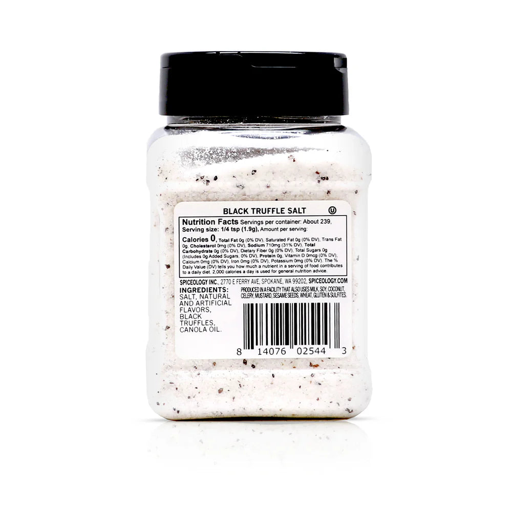 Spiceology - Black Truffle Salt - 16 oz