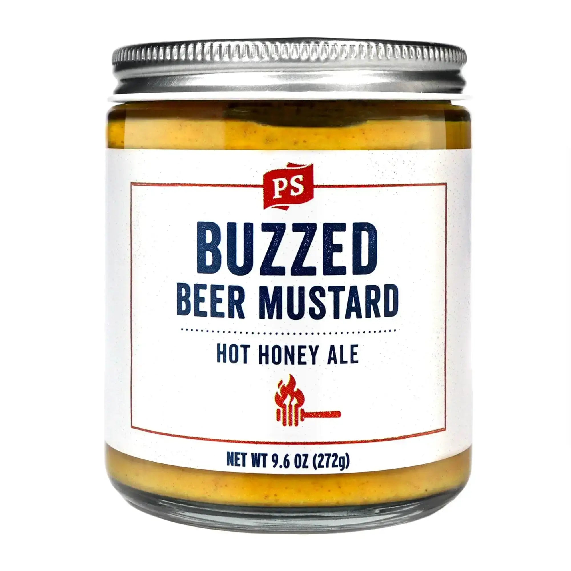 PS Seasonings - Buzzed Beer Mustard - Hot Honey Ale - 9.6 oz