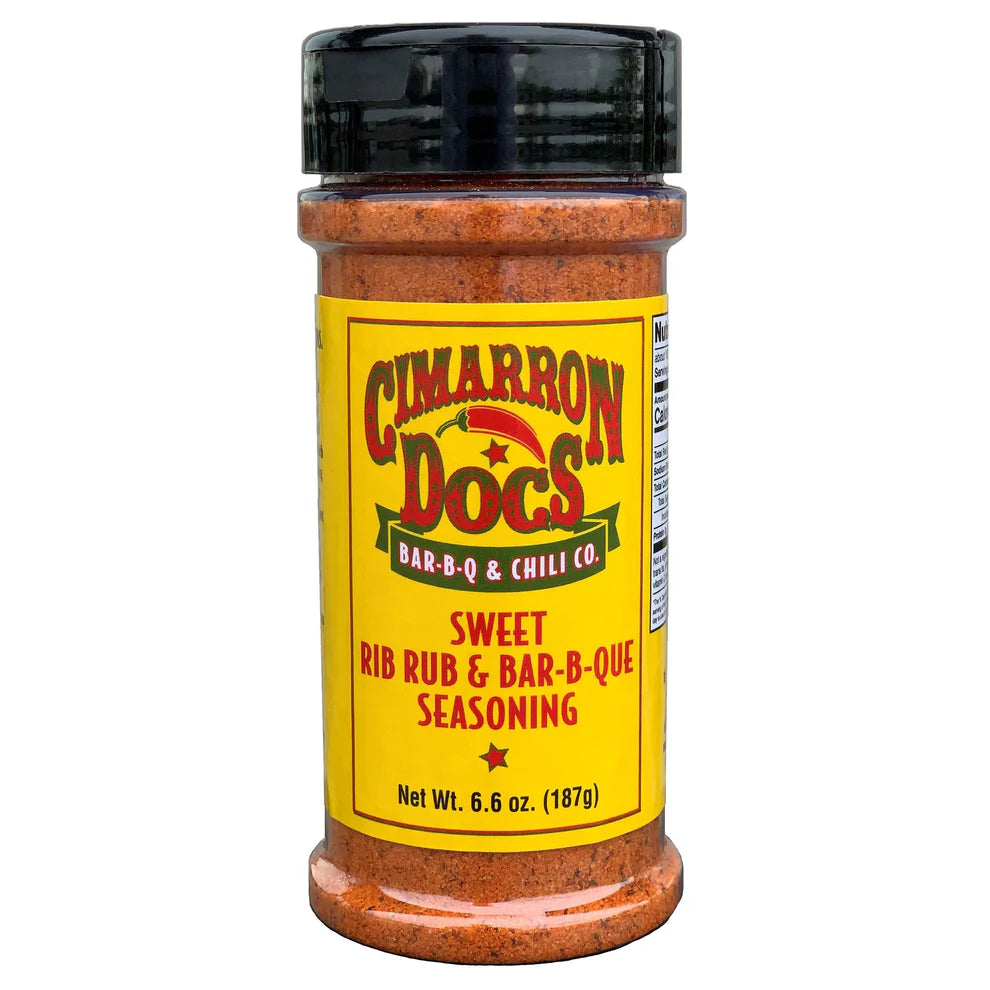 Cimarron Doc's - Sweet Rib Rub & Bar-B-Que Seasoning - 6.6 oz