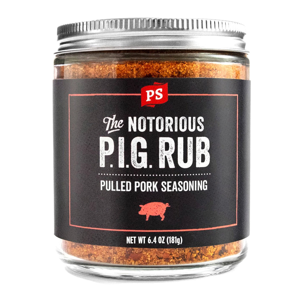 PS Seasonings - The Notorious P.I.G. Rub - Pulled Pork Seasoning - 6.4 oz
