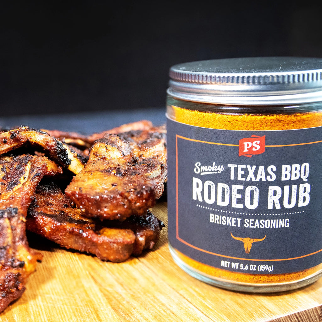 PS Seasonings - Smoky Texas BBQ Rodeo Rub - Brisket Seasoning - 5.5 oz