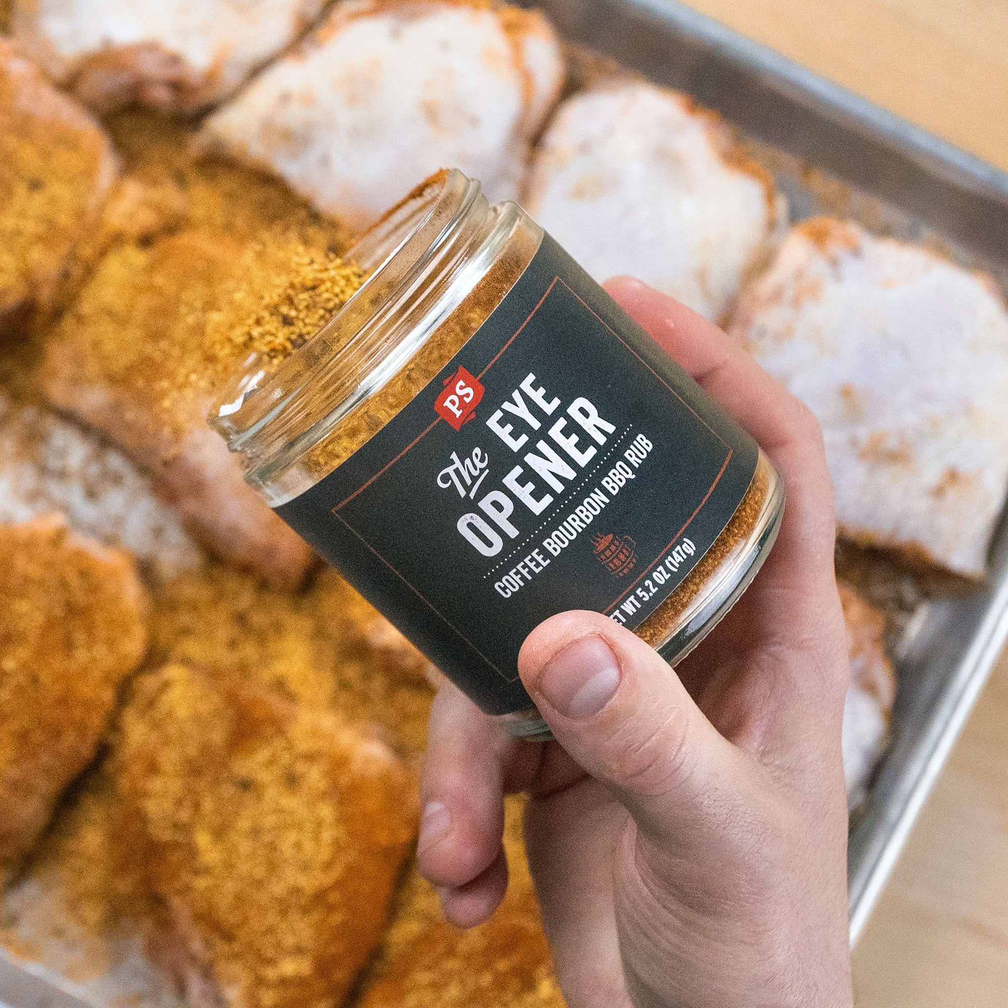 PS Seasonings - The Eye Opener - Coffee BBQ Rub - 5.2 oz