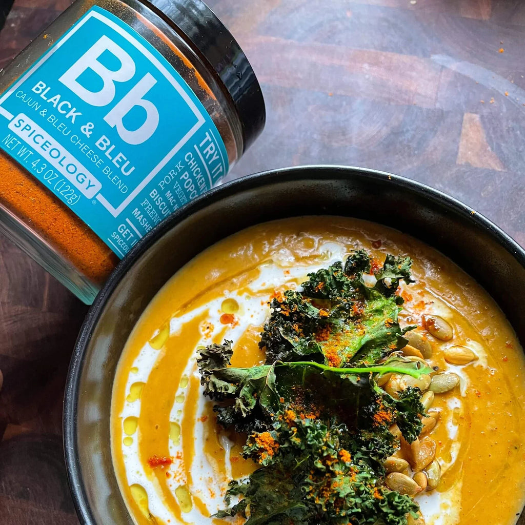 Spiceology - Black & Bleu Cajun & Bleu Cheese Blend - 4.3 oz