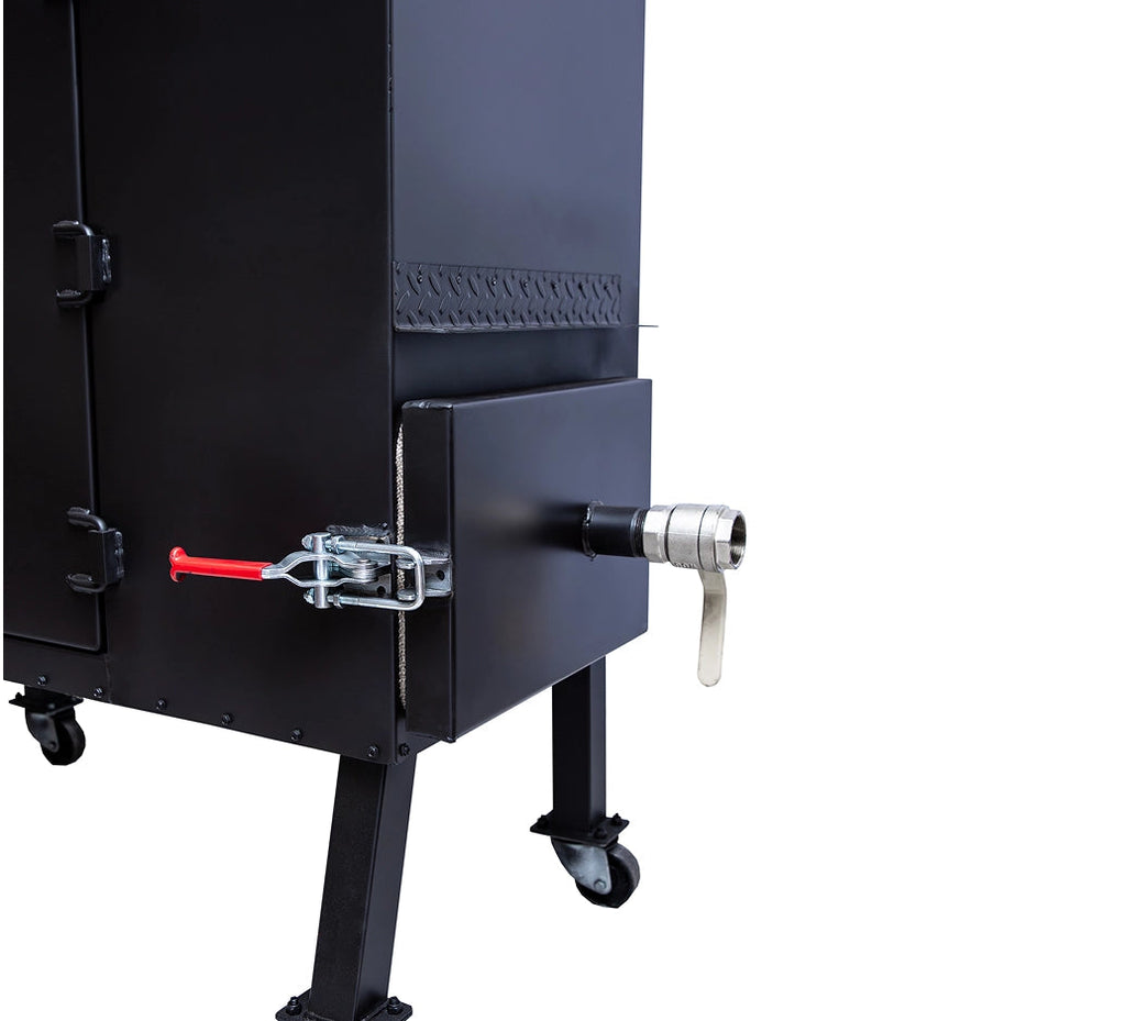 Old Country BBQ Pits - Insulated Gravity-Fed BBQ Smoker - Freight and Crating Included