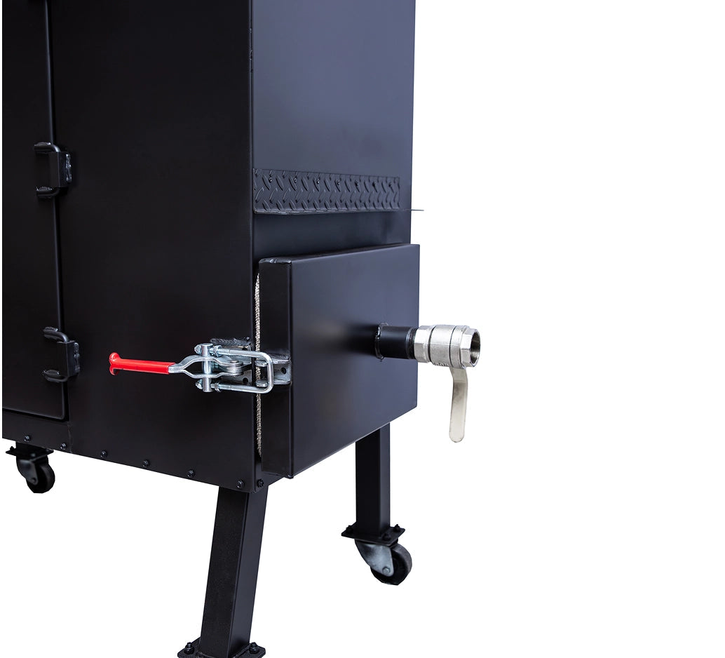 Old Country BBQ Pits - Insulated Gravity-Fed BBQ Smoker - Freight and Crating Included