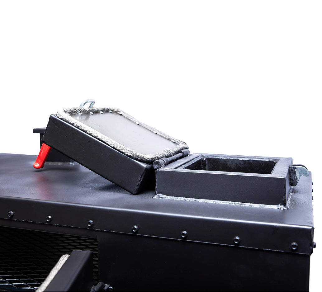 Old Country BBQ Pits - Insulated Gravity-Fed BBQ Smoker - Freight and Crating Included