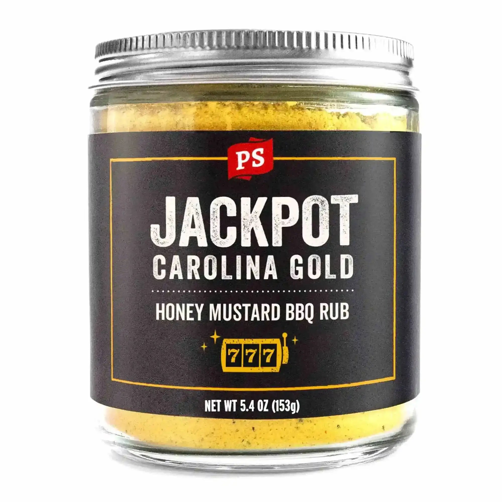 PS Seasonings - Jackpot Carolina Gold - Honey Mustard BBQ Rub - 5.4 oz