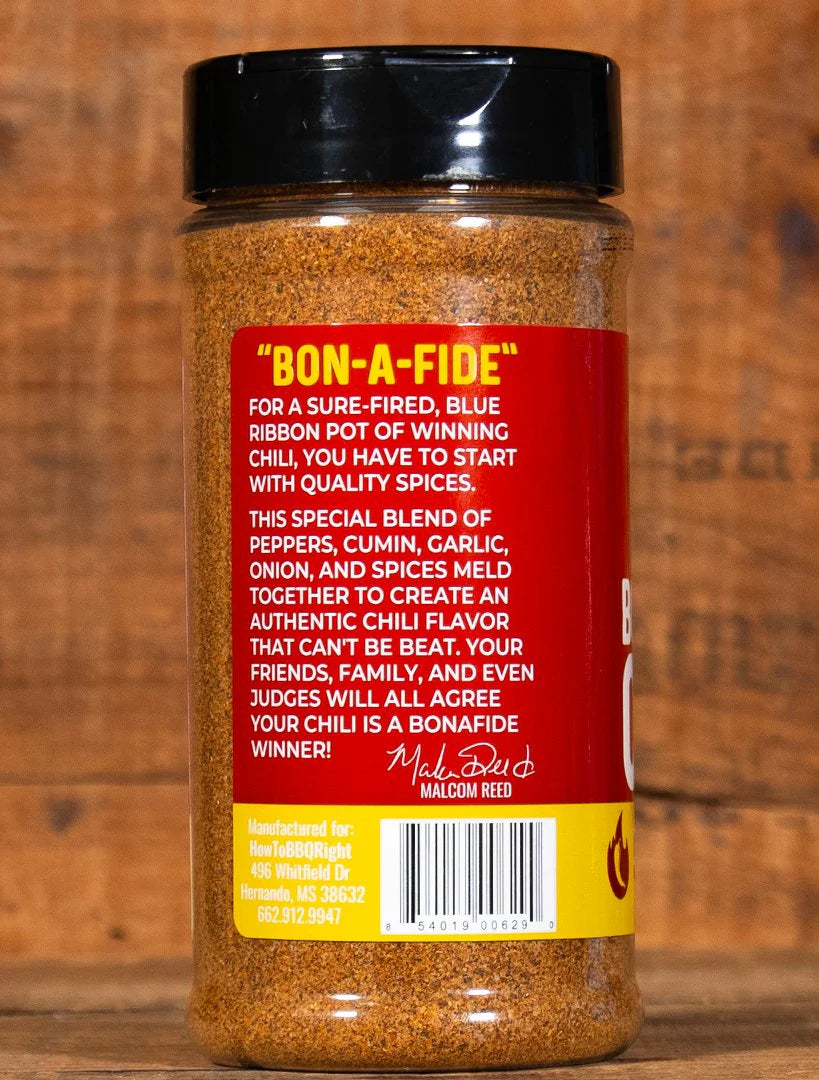 Malcom's - Bonafide Chili - Seasoning - 10.5 oz