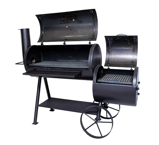 Old Country BBQ Pits - Pecos Offset BBQ Smoker - Freight and Crating Included