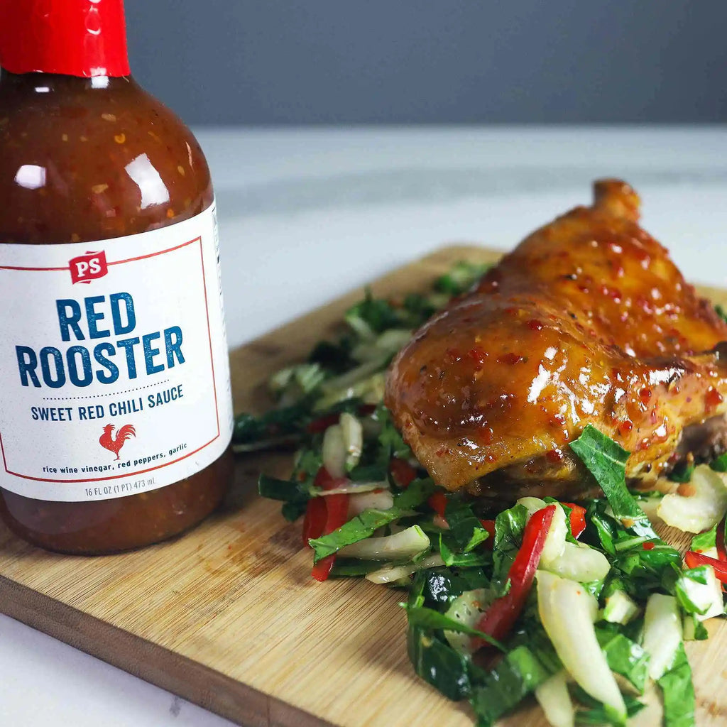 PS Seasonings - Red Rooster - Sweet Red Chili Sauce - 16 oz