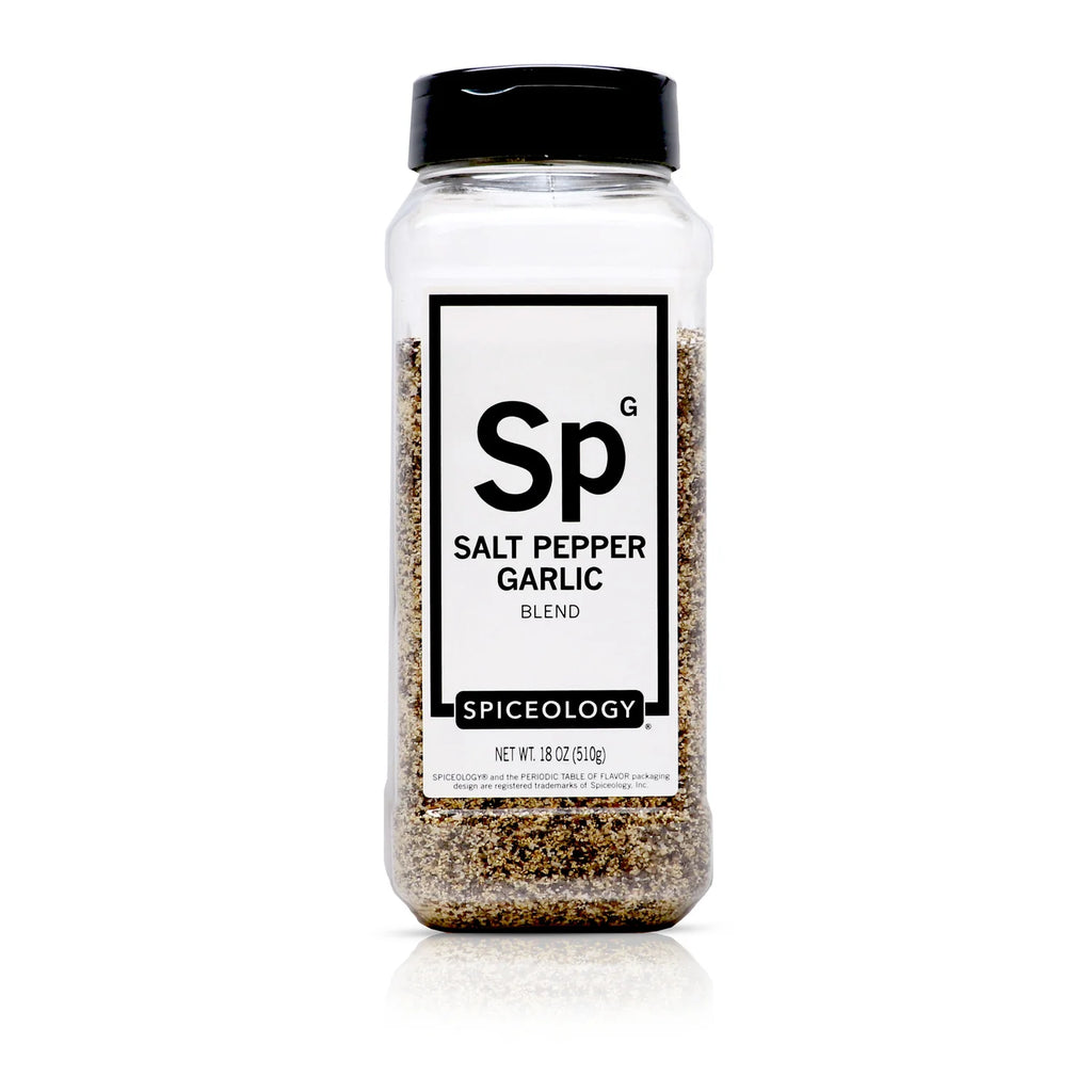 Spiceology - Salt Pepper Garlic Blend - 18 oz