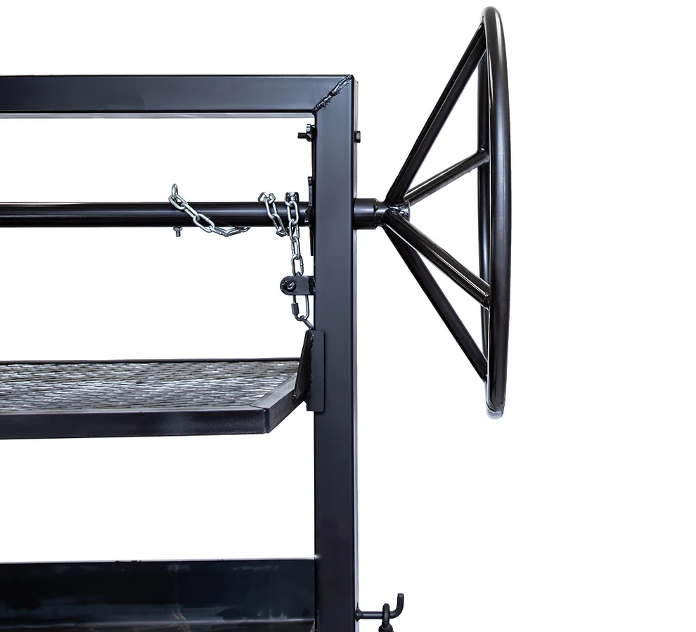 Old Country BBQ Pits - Santa Maria Open Fire Grill - Freight and Crating Included