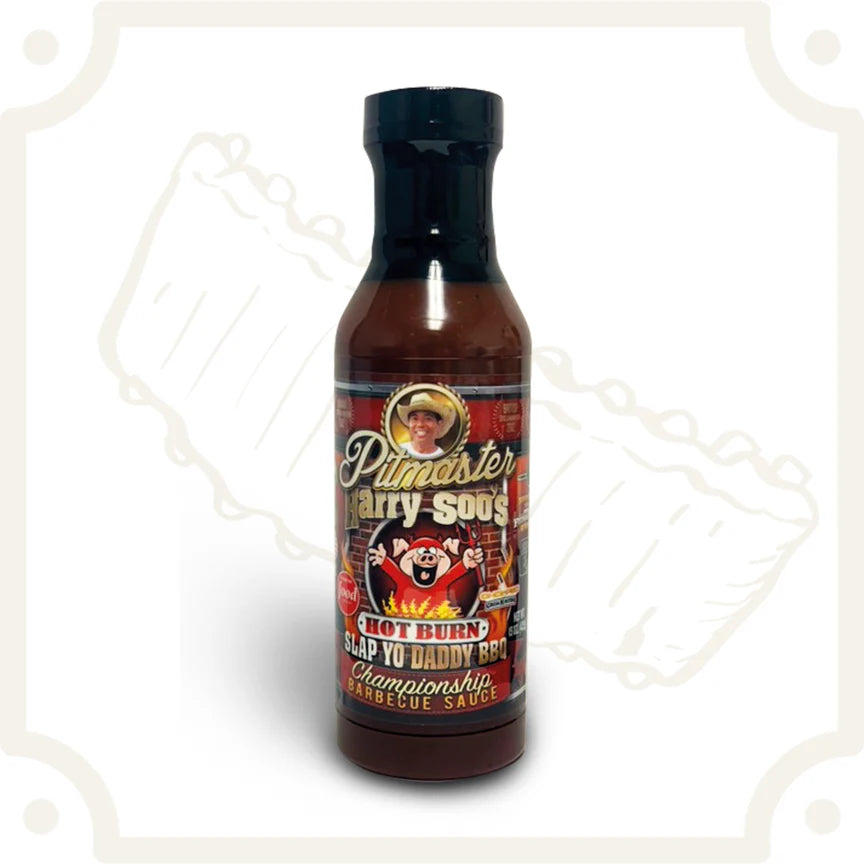 Slap Yo Daddy BBQ - Hot Burn BBQ Sauce - 15 oz